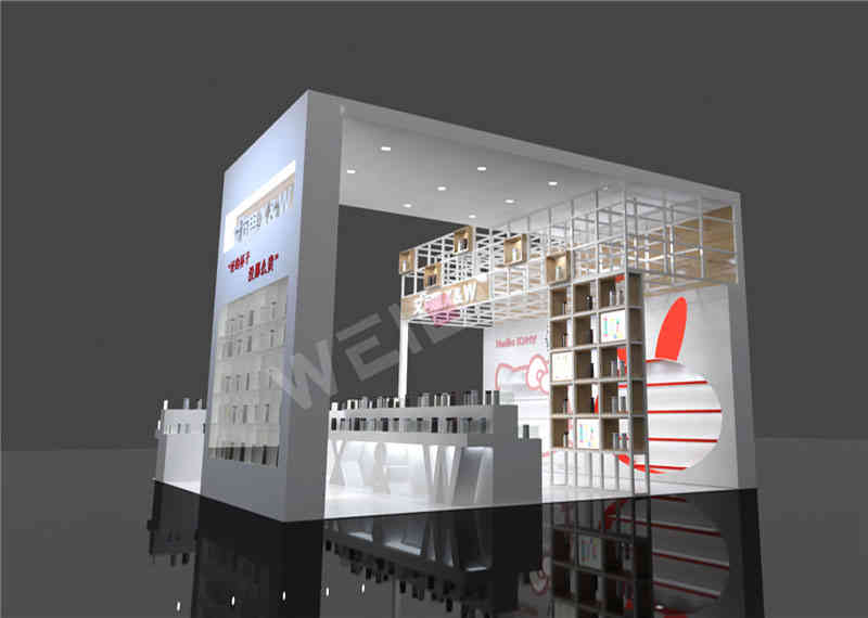  廣州展臺設(shè)計搭建艾可思小商品博覽會廣州展會設(shè)計搭建