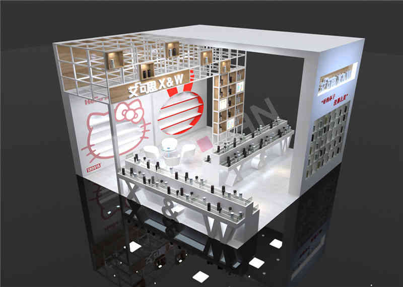  廣州展臺設(shè)計(jì)搭建艾可思小商品博覽會廣州展會設(shè)計(jì)搭建