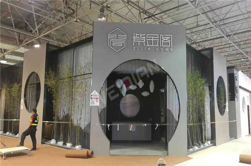 紫金閣深圳國際家具展深圳展臺(tái)設(shè)計(jì)搭建