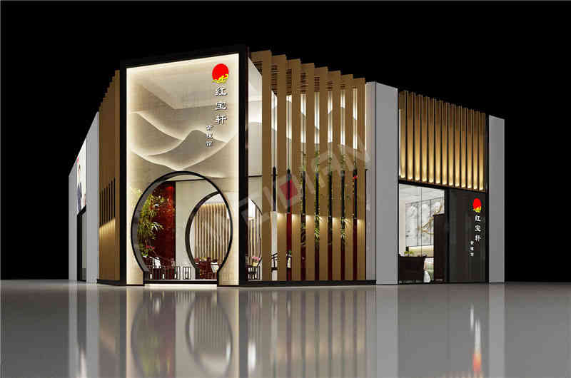 紅寶軒深圳國際家具展展覽深圳展臺(tái)設(shè)計(jì)搭建