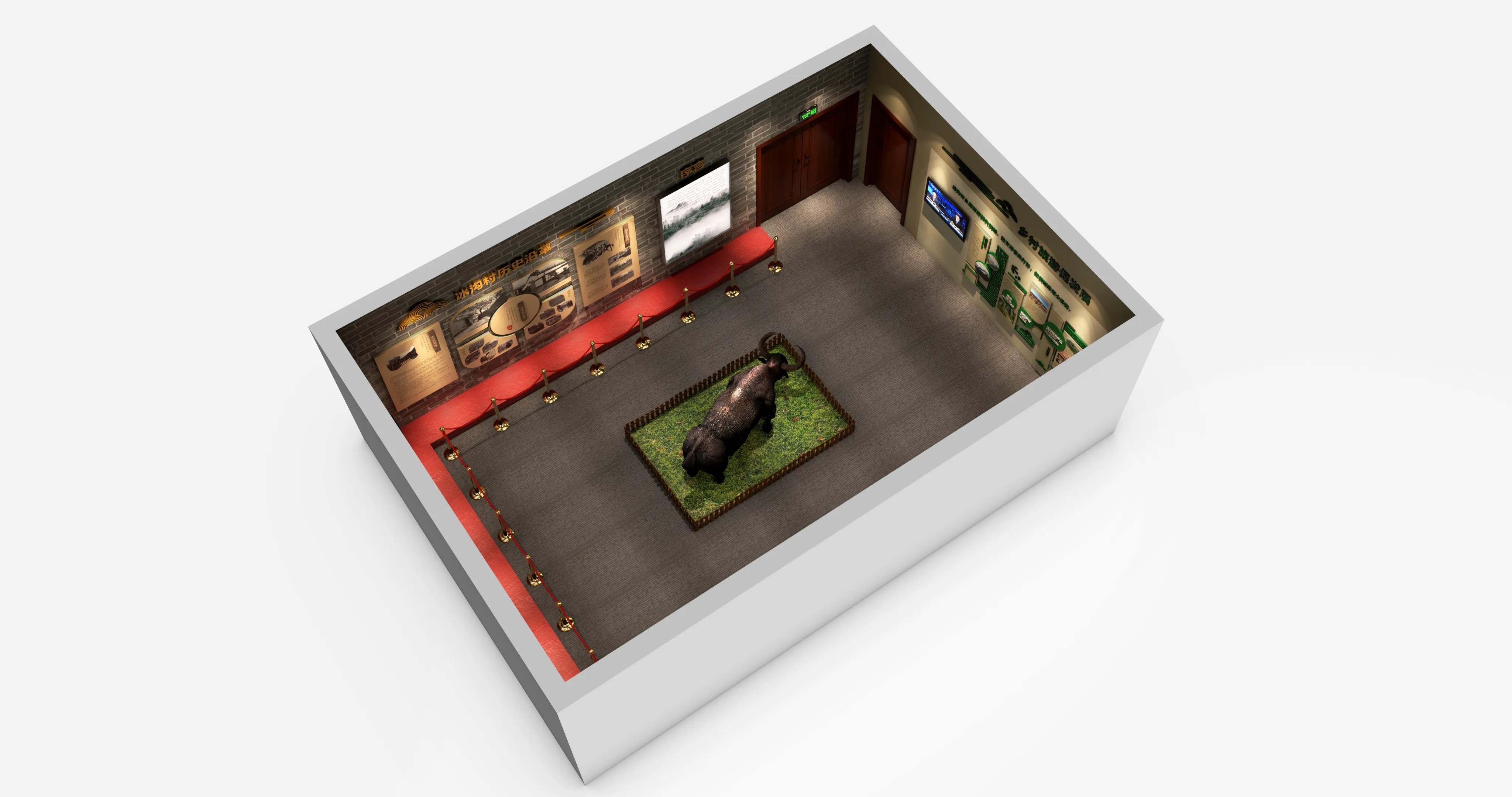 廣東省青海村史館設計、廣東鄉村文化展館、鄉村記憶展館、廣東鄉村展覽館設計策劃（二 ）