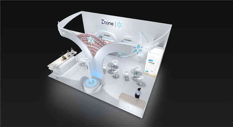 中利騰暉光伏科技有限公司參展上海新國際博覽中心展覽設(shè)計(jì)展臺(tái)搭建3