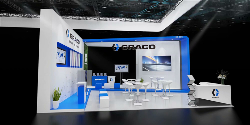 華為技術有限公司參展廣州會展中心展覽設計展臺搭建4